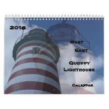 Calendário de Faróis Quoddy 2016