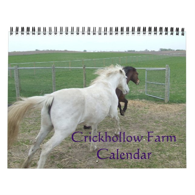 Calendário de Fazenda do Crickhollow (Capa)