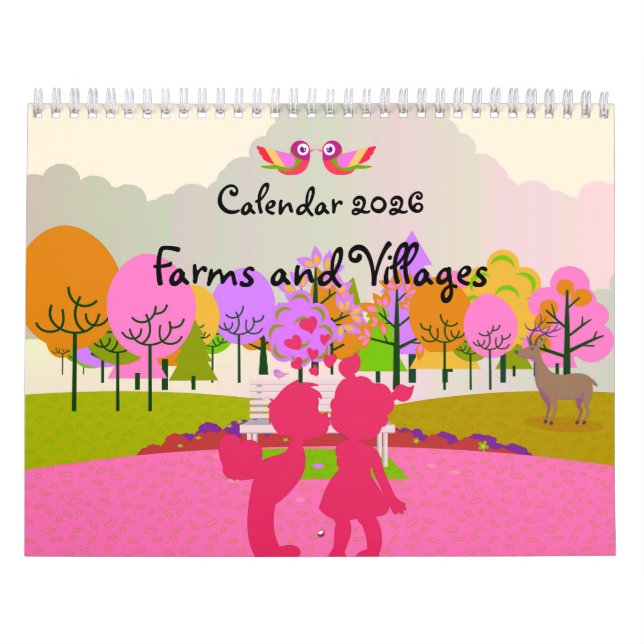 Calendário de Fazendas e Aldeias (Capa)