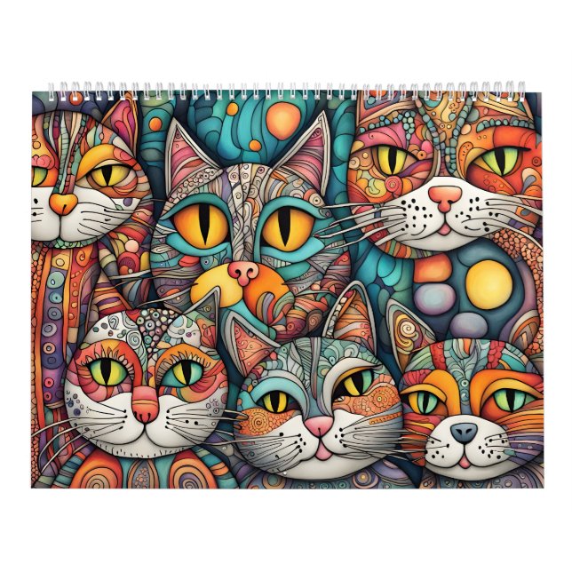 calendário de felinos (Capa)