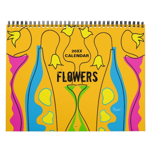 Calendário de Flores (Capa)