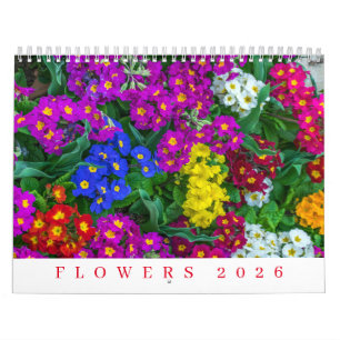 Calendário de Flores 2026