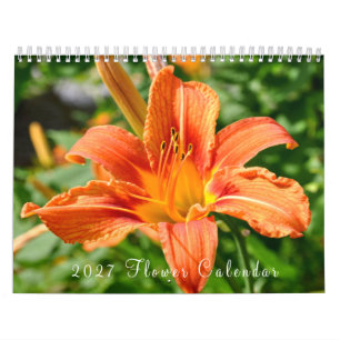 Calendário de Flores 2027