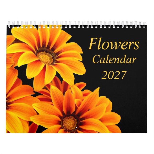 Calendário de Flores 2027 (Capa)