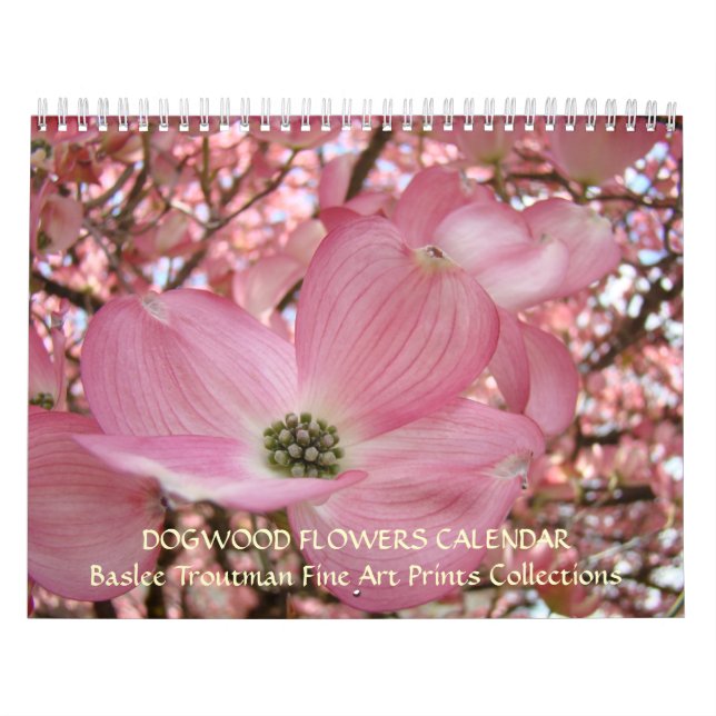 CALENDÁRIO DE FLORES DA ÁRVORE DOGWOOD Primavera (Capa)