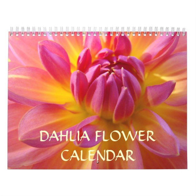 Calendário de Flores Natal Presentes Amor Natureza (Capa)