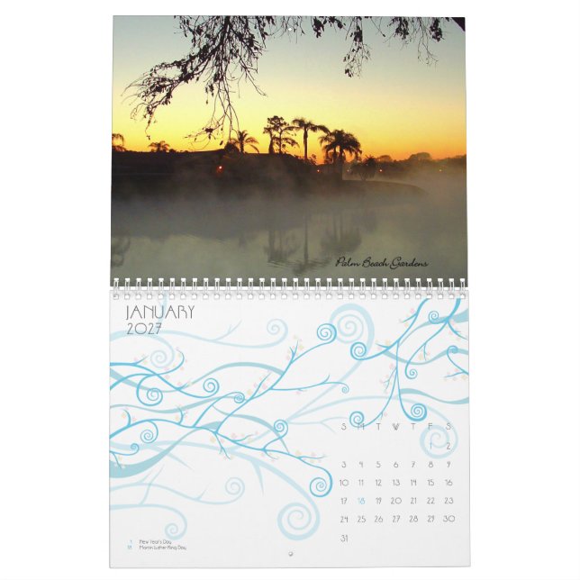 Calendário de Florida (Jan 2027)