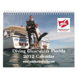 Calendário de Florida 2012 do mergulho autónomo