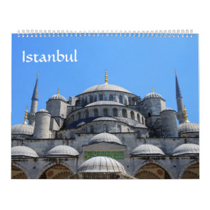 Calendário de Foto de Istambul por 12 meses