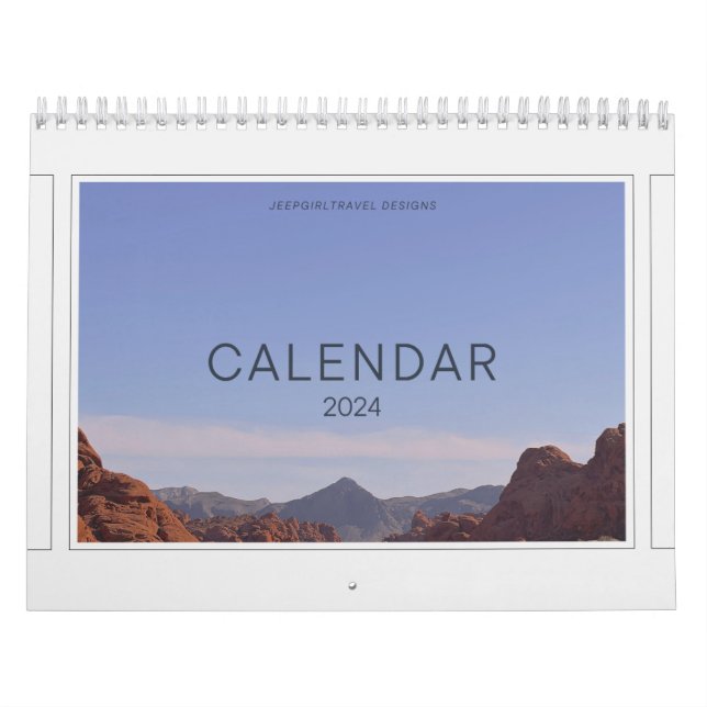 Calendário de Fotografia 2024 (Capa)