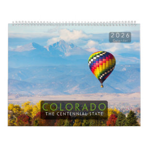 Calendário de Fotografia da Natureza do Colorado d
