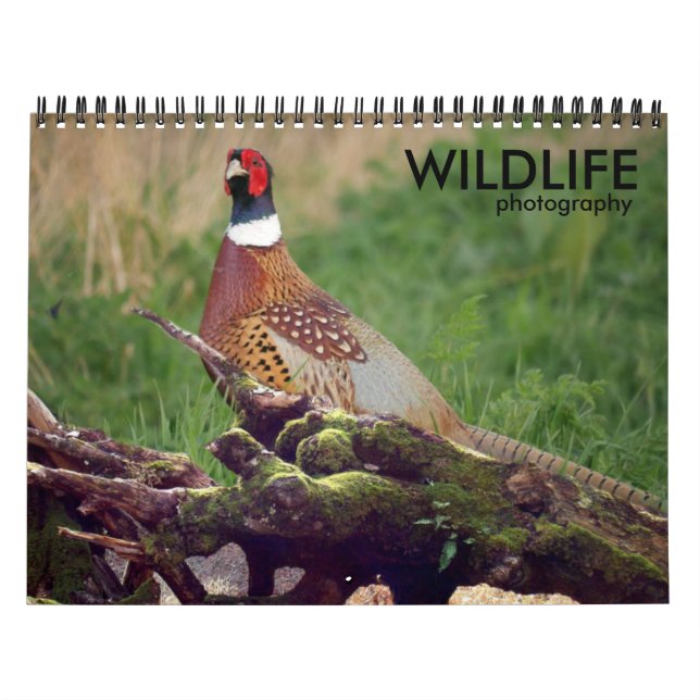 Calendário de Fotografia da Vida Selvagem (Capa)