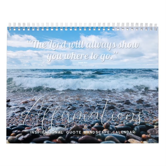 Calendário de Fotografia de Cotação Inspiradora de (Capa)