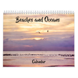 Calendário de Fotografia de Praias e Oceanos