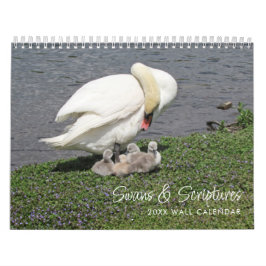Calendário de Fotografia de Swans & Scriptures