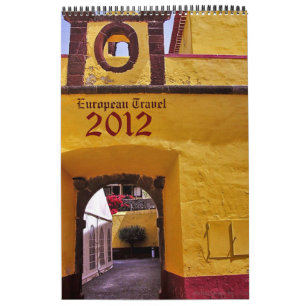 Calendário de Fotografia do Europe Viagem