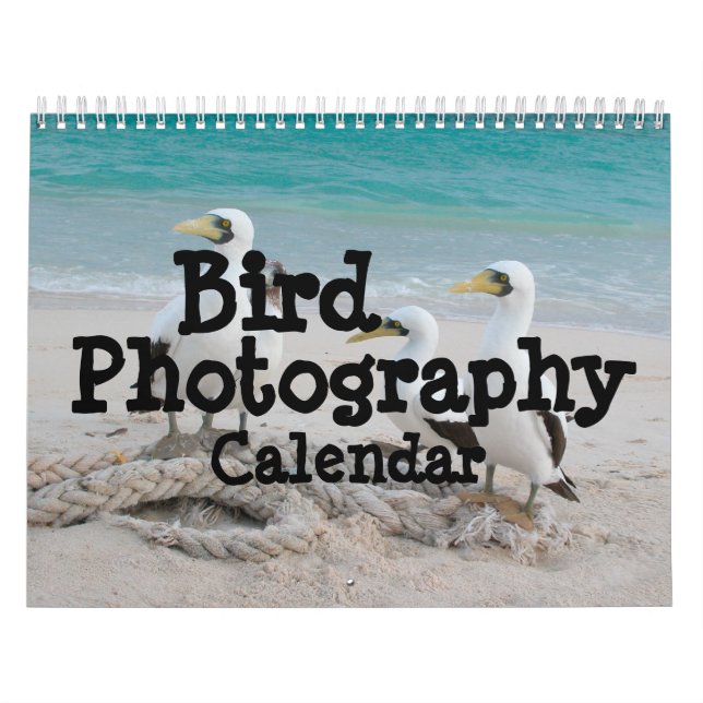 Calendário de Fotografia do Pássaro (Capa)