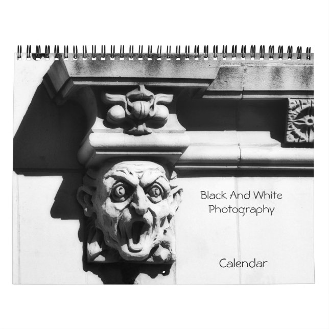 Calendário de Fotografia em Preto e Branco (Capa)