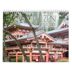 Calendário de Fotografia Espiritual Zen Buddha