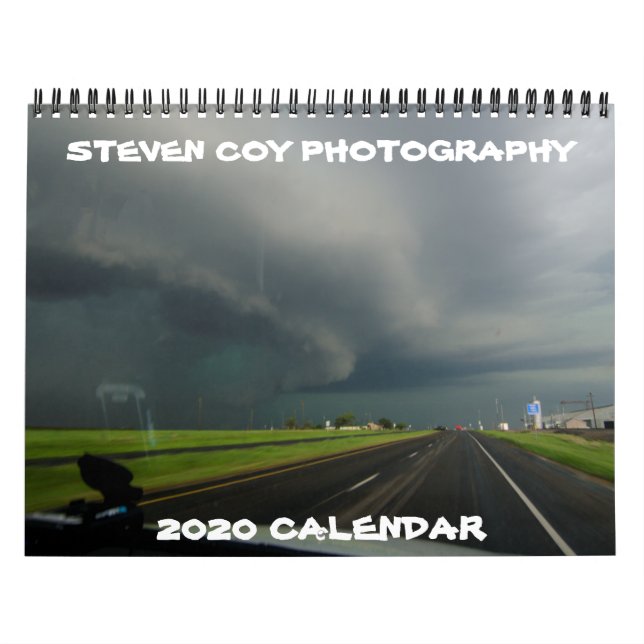 Calendário de Fotografia Steven Coy 2020 (Capa)