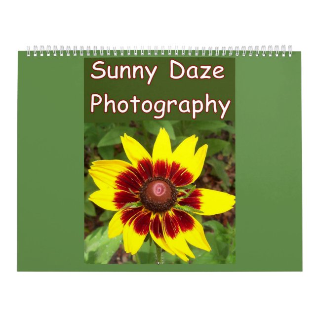Calendário de fotografia Sunny Daze (Capa)