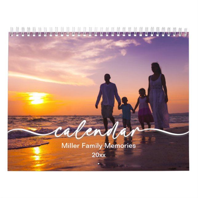 Calendário de Fotografias da Família, Calendário P (Capa)