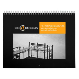 Calendário de Fotografias de Belas Artes Monocrom