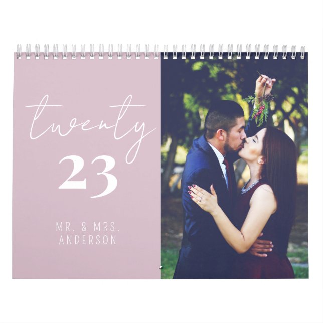 Calendário de Fotografias de Script Newly Wed |Lâm (Capa)