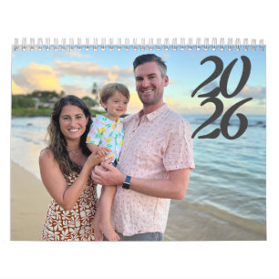 Calendário de Fotografias Personalizadas 2026