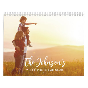 Calendário de Fotografias Personalizadas 2026