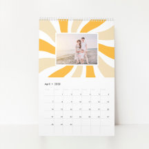 Calendário de Fotografias Personalizadas de Comeba