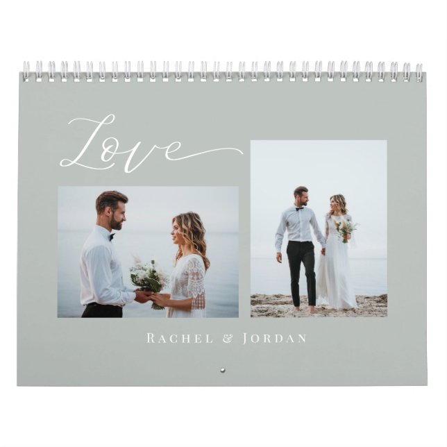 Calendário de Fotografias Personalizadas de COR ED (Capa)