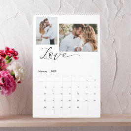 Calendário de Fotografias Personalizadas de COR ED