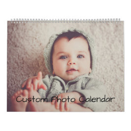 Calendário de Fotografias Personalizado