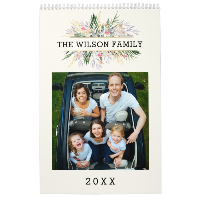 Calendário de Fotografias Personalizado Crie Simpl (Capa)