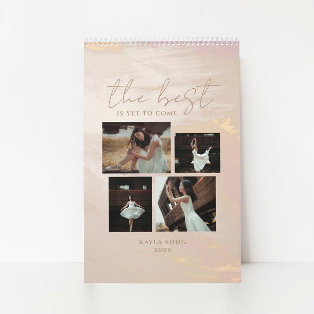 Calendário de Fotografias Personalizado do Elegant (Criador carregado)