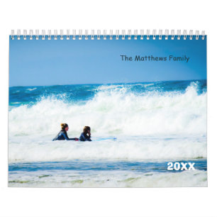 Calendário de Fotografias Personalizado   Texto do
