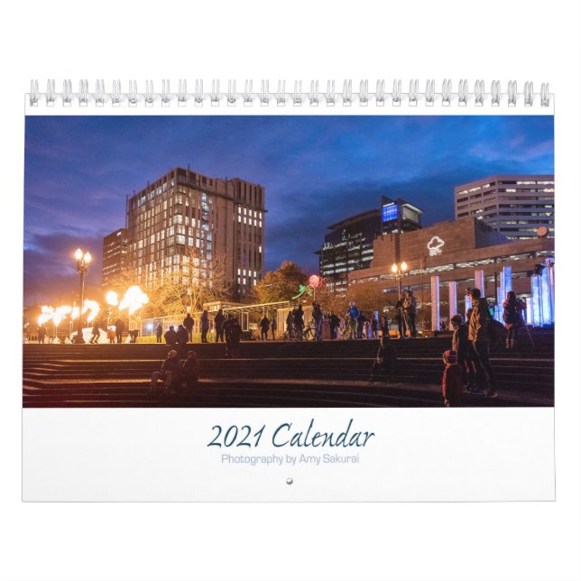 Calendário de Fotos 2021 da Amy (Capa)