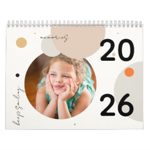 Calendário de Fotos 2026 Memórias Motivacionais
