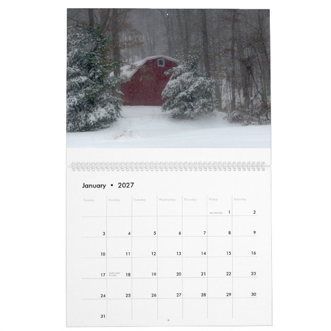 Calendário de Fotos Associadas (Jan 2027)