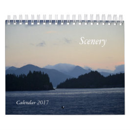 Calendário de fotos com fotos da Ilha Haida Gwaii