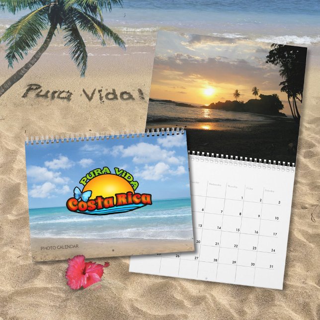 Calendário de Fotos Costa Rica Pura Vida (Criador carregado)