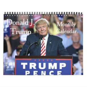 Calendário de Fotos da Campanha Clássica Donald J.