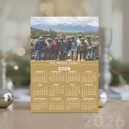 Calendário de Fotos de 2024 - Cartão de Natal Dour