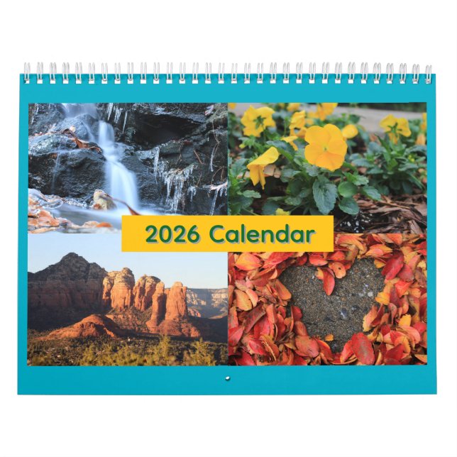 Calendário de Fotos de 2026 (Capa)
