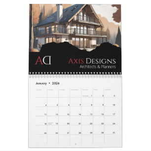 Calendário de Fotos de Arquiteto Design de Plant