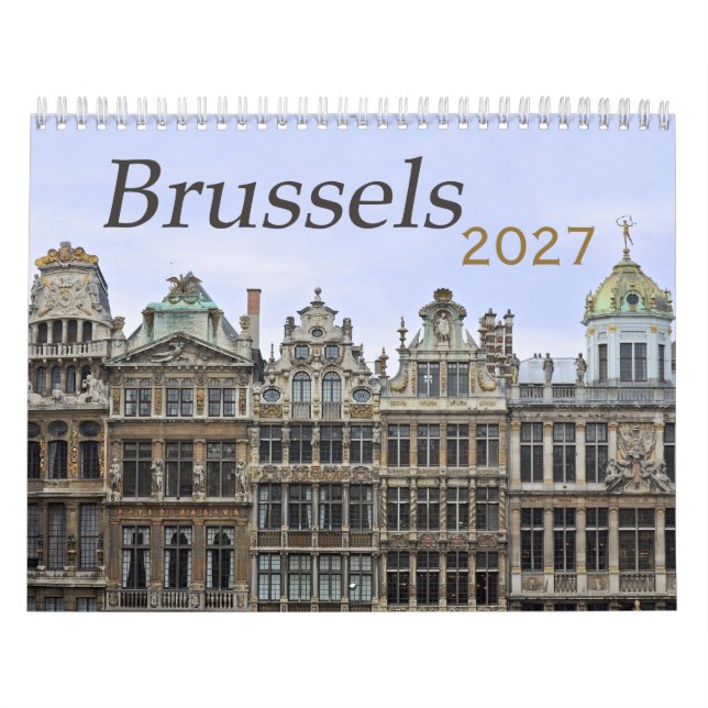 Calendário de Fotos de Bruxelas 2026 (Capa)