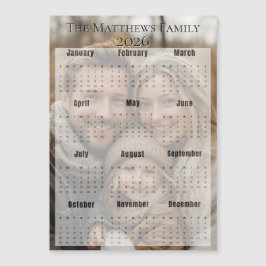 Calendário de fotos de feriado em negrito para 202