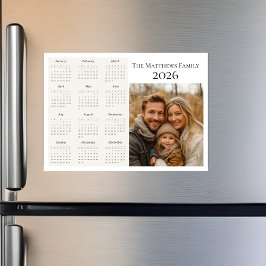 Calendário de Fotos de Férias da Paisagem Moderna 