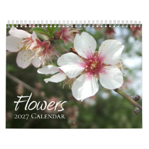 Calendário de Fotos de Flores 2026
